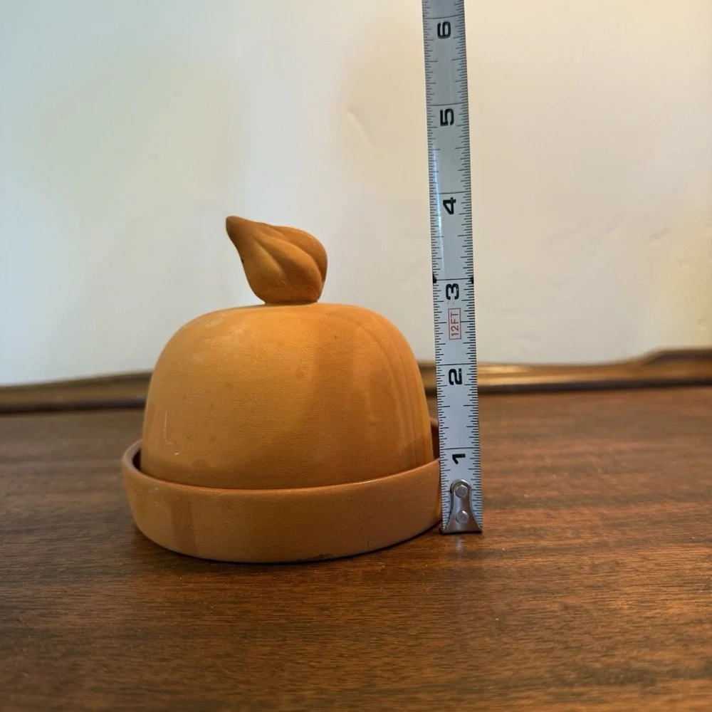 Vintage Garlic Baker Roaster Terra Cotta 1993 Boston‎ Warehouse Ceramic